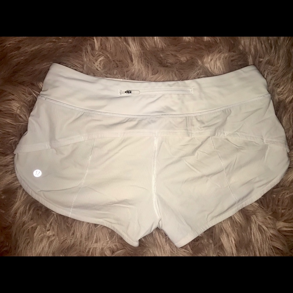 Lulu lemon size 8 speed shorts